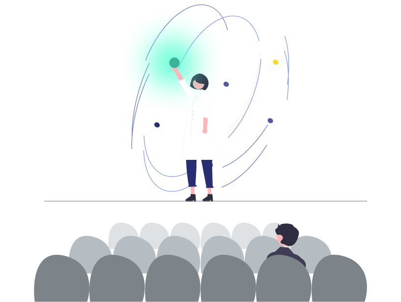 visual of woman juggling technology transfer processes without the right tools