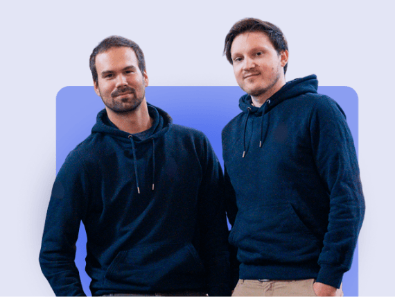 Sven and Chris, Co-Founders of Innoloft