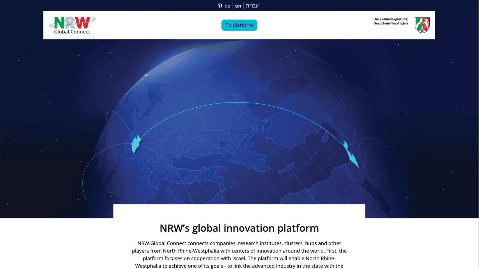 Screenshot NRW.Global.Connect