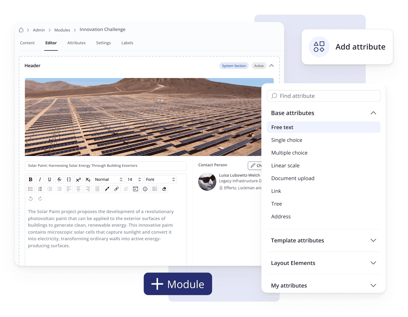 Screenshot Custom Modules