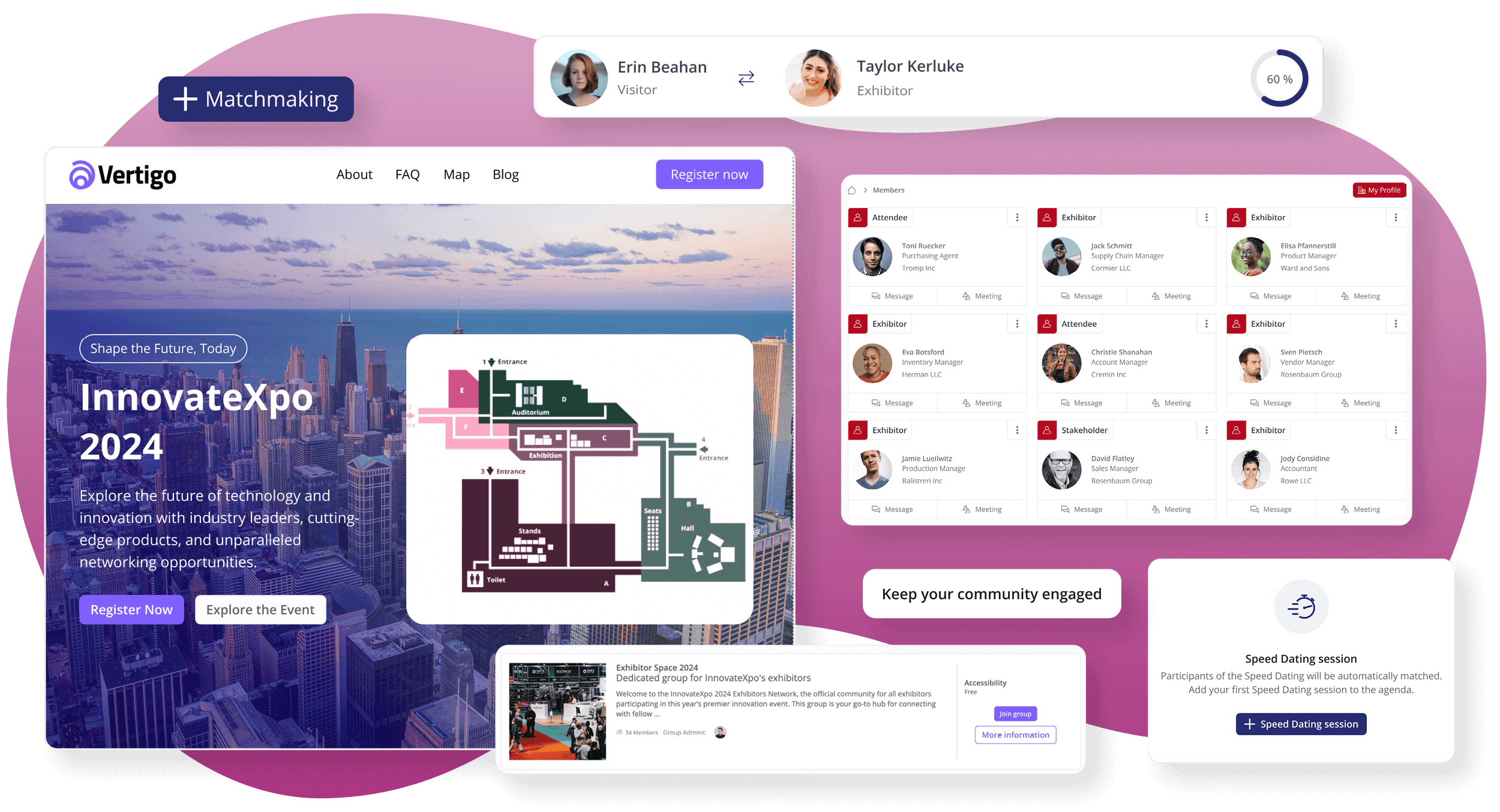 LoftOS is used as a Trade Show Software
