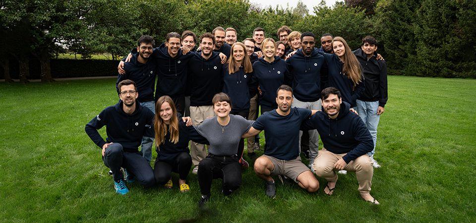 A group photo of the Innoloft team
