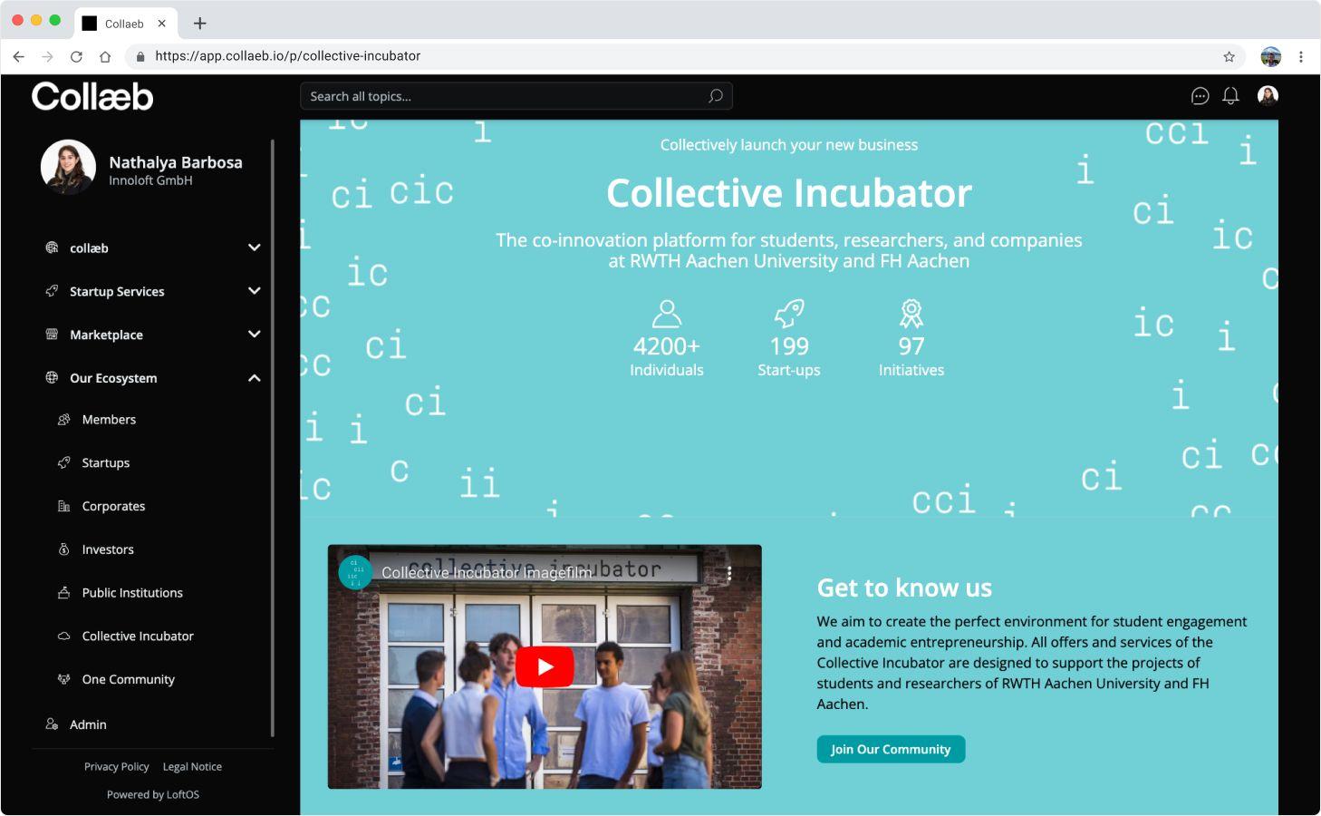 rwth aachen university's collab program