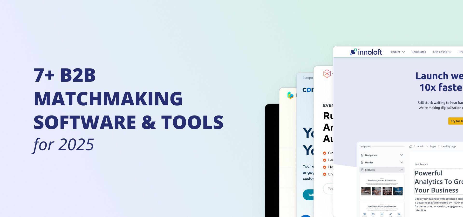 7+ B2B Matchmaking Software & Tools for 2025: Reviewed