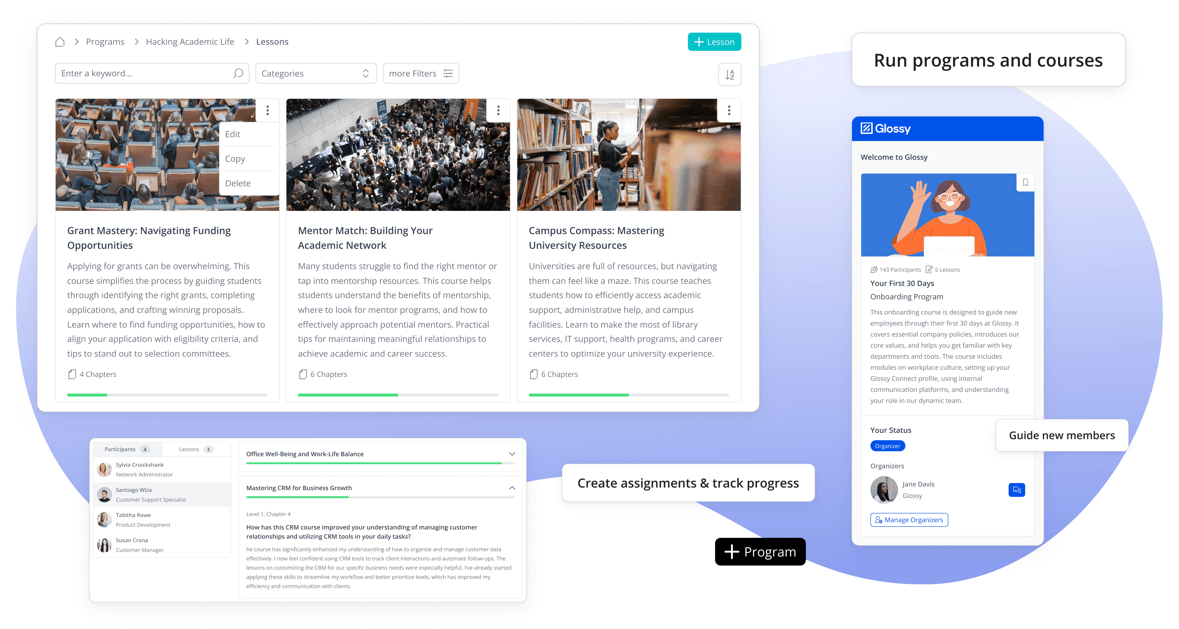 Image for Run programs and courses in one place