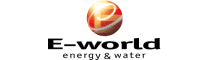 E-world energy & water logo