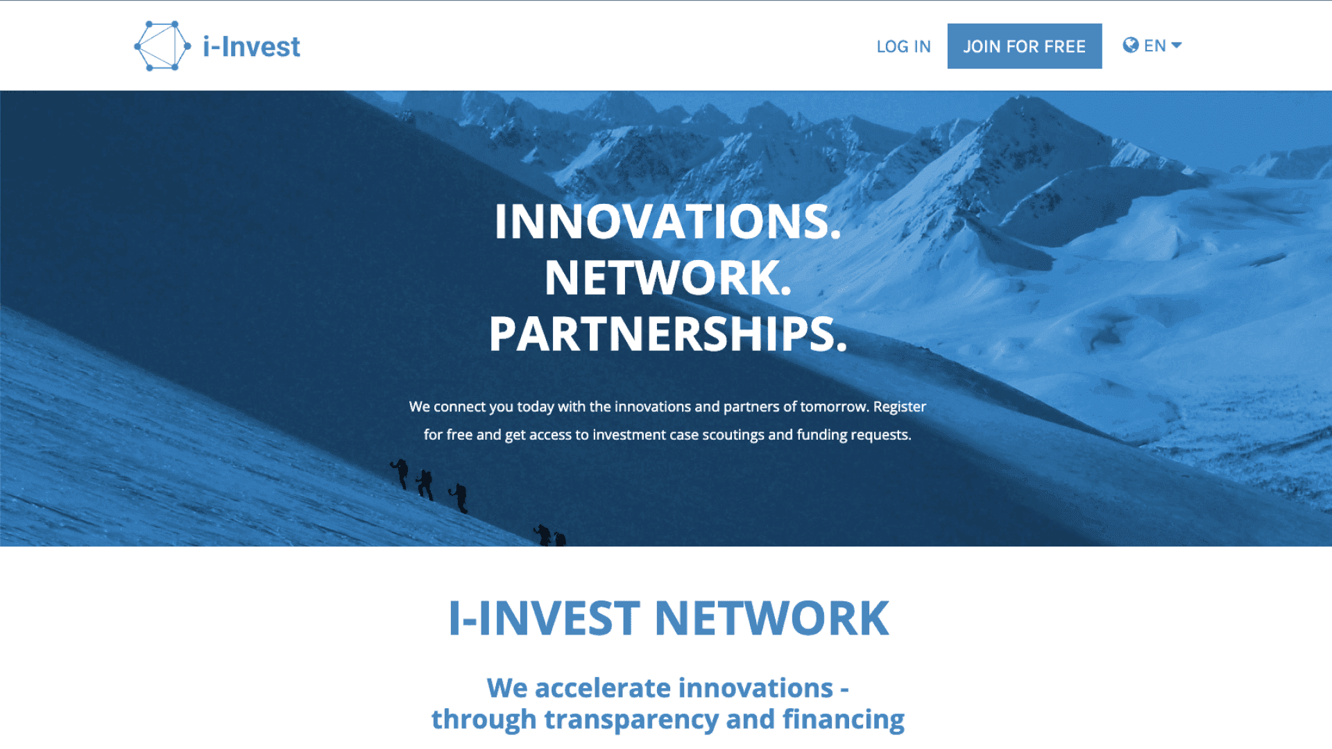 I-INVEST Platform