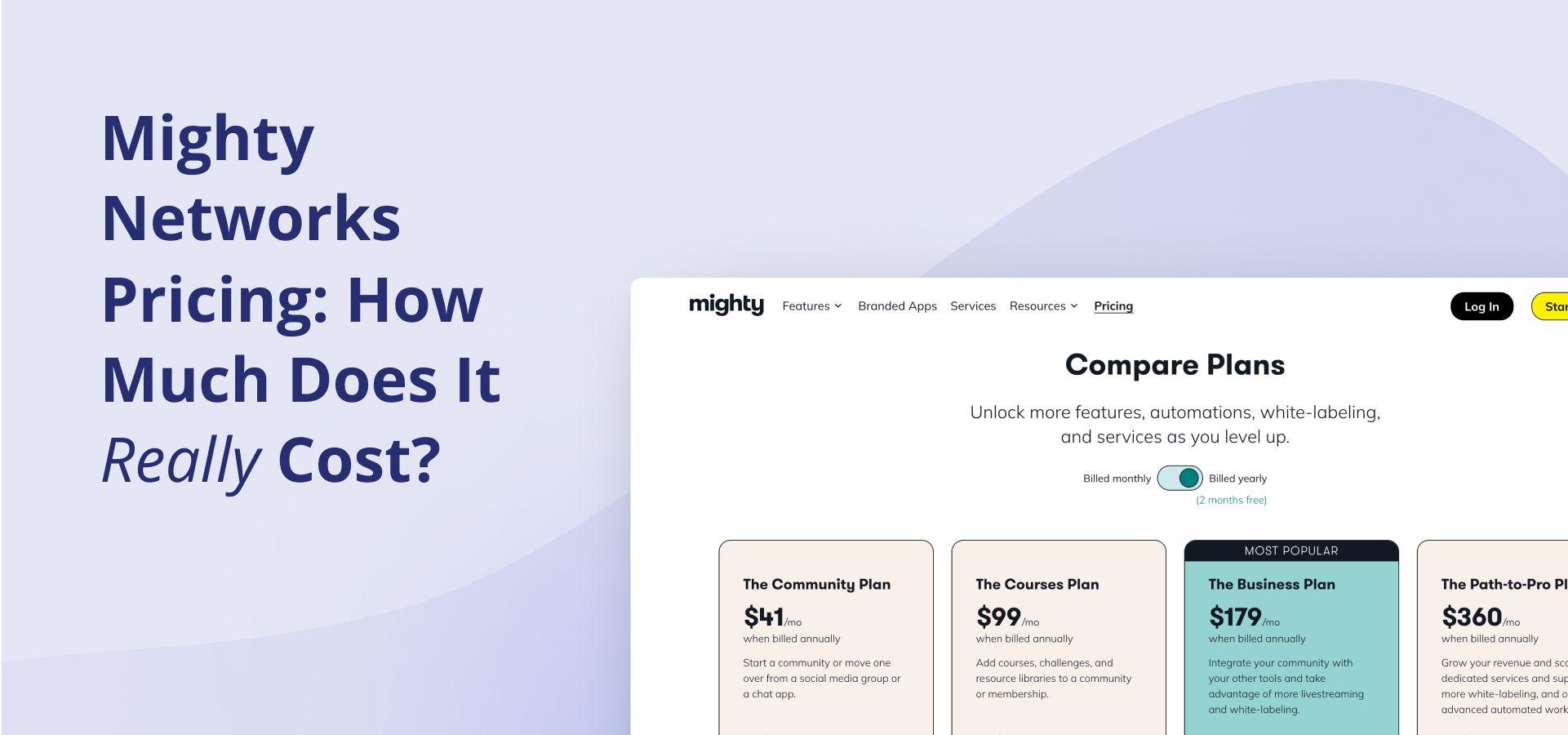 Mighty Networks Pricing and Real Cost