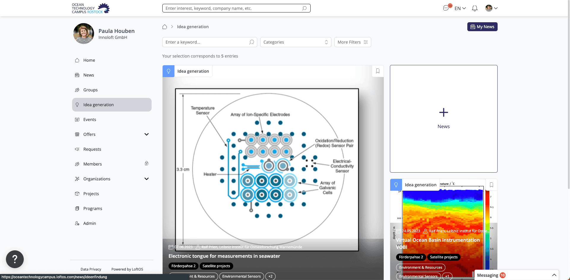 Screenshot Ocean Technology Campus