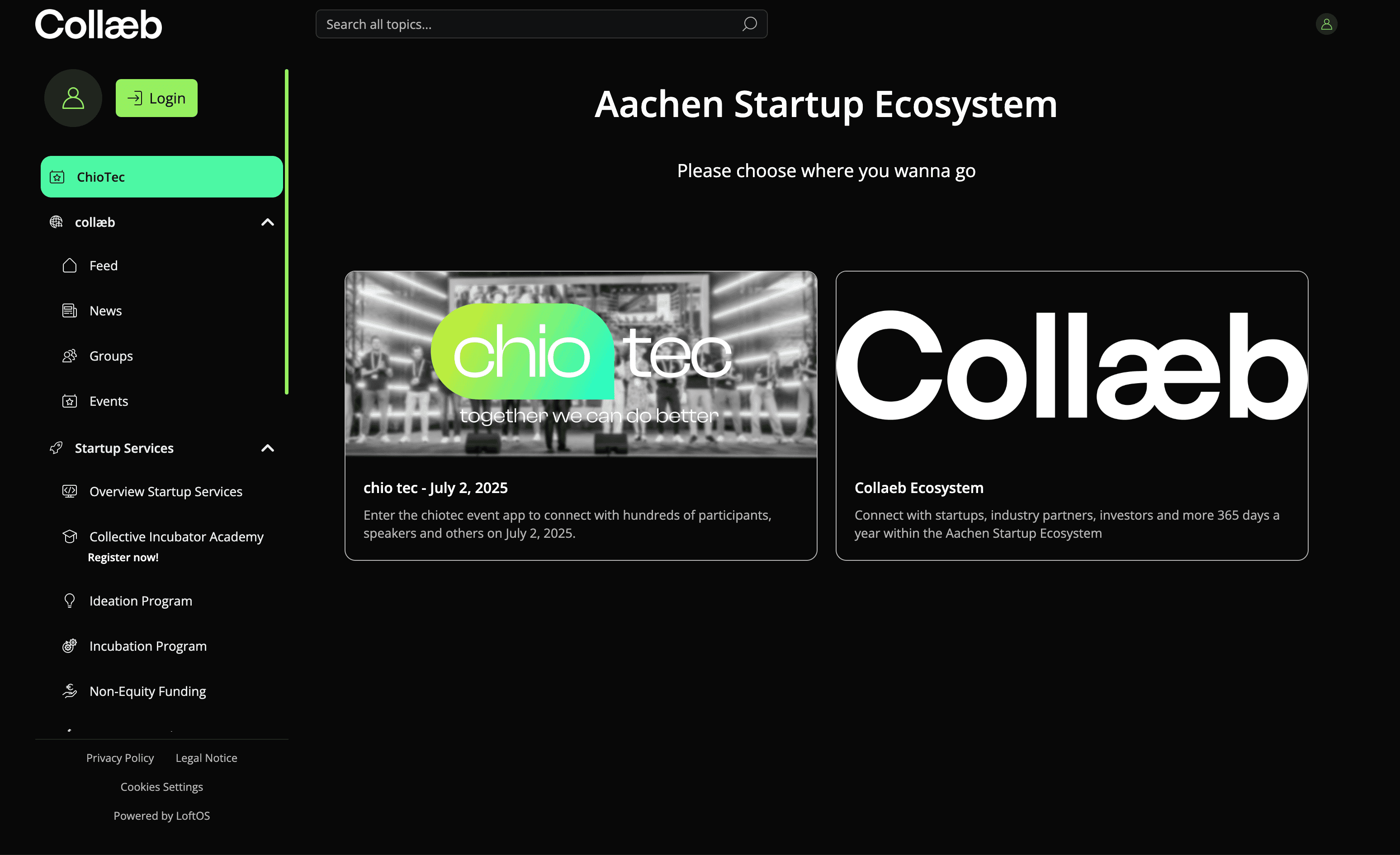 Collaeb Platform
