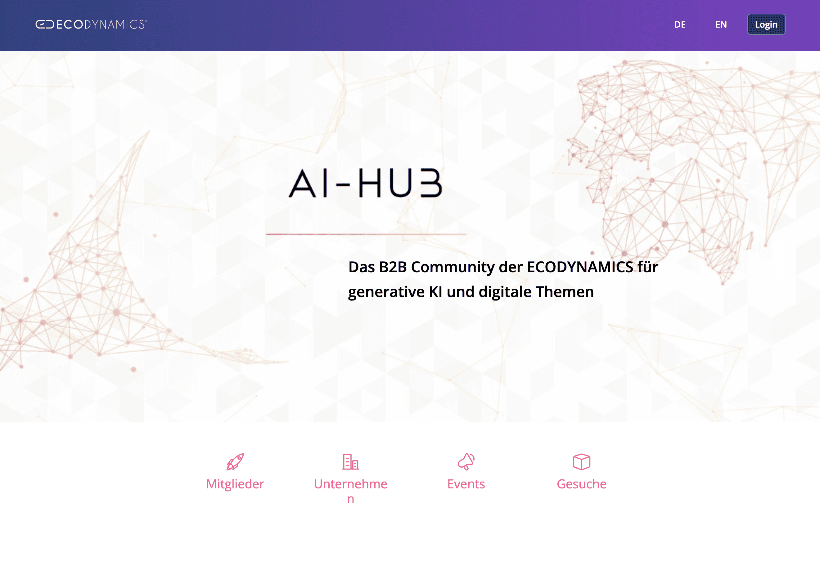Screenshot ai-hub