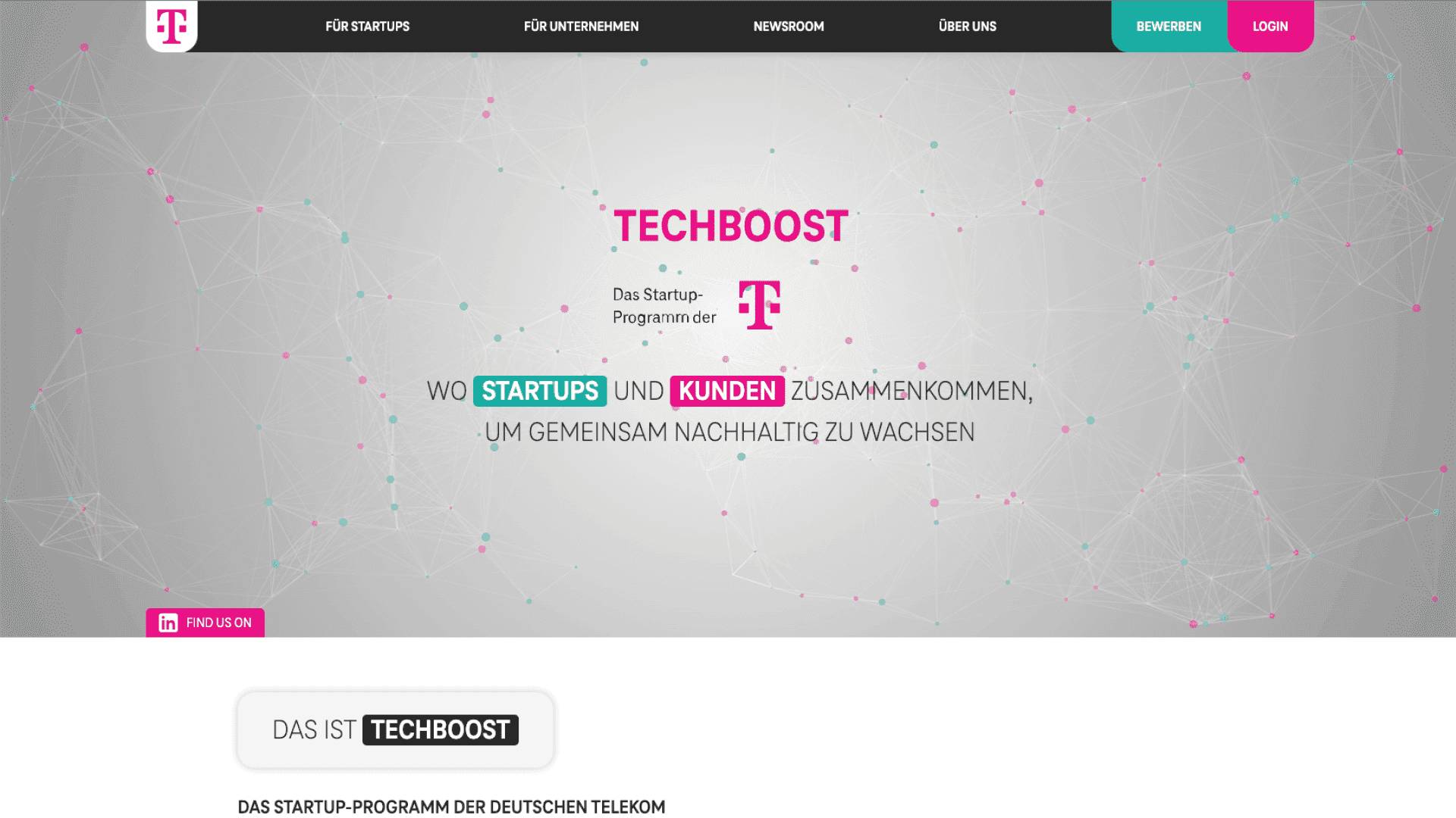 Screenshot TechBoost Connect