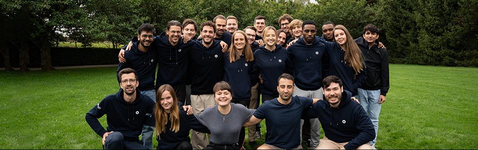 A group photo of the Innoloft team
