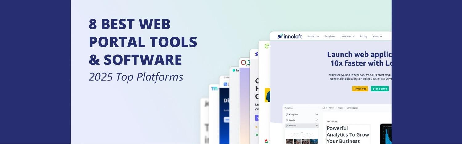 8 Top-Webportal-Tools & -Softwares