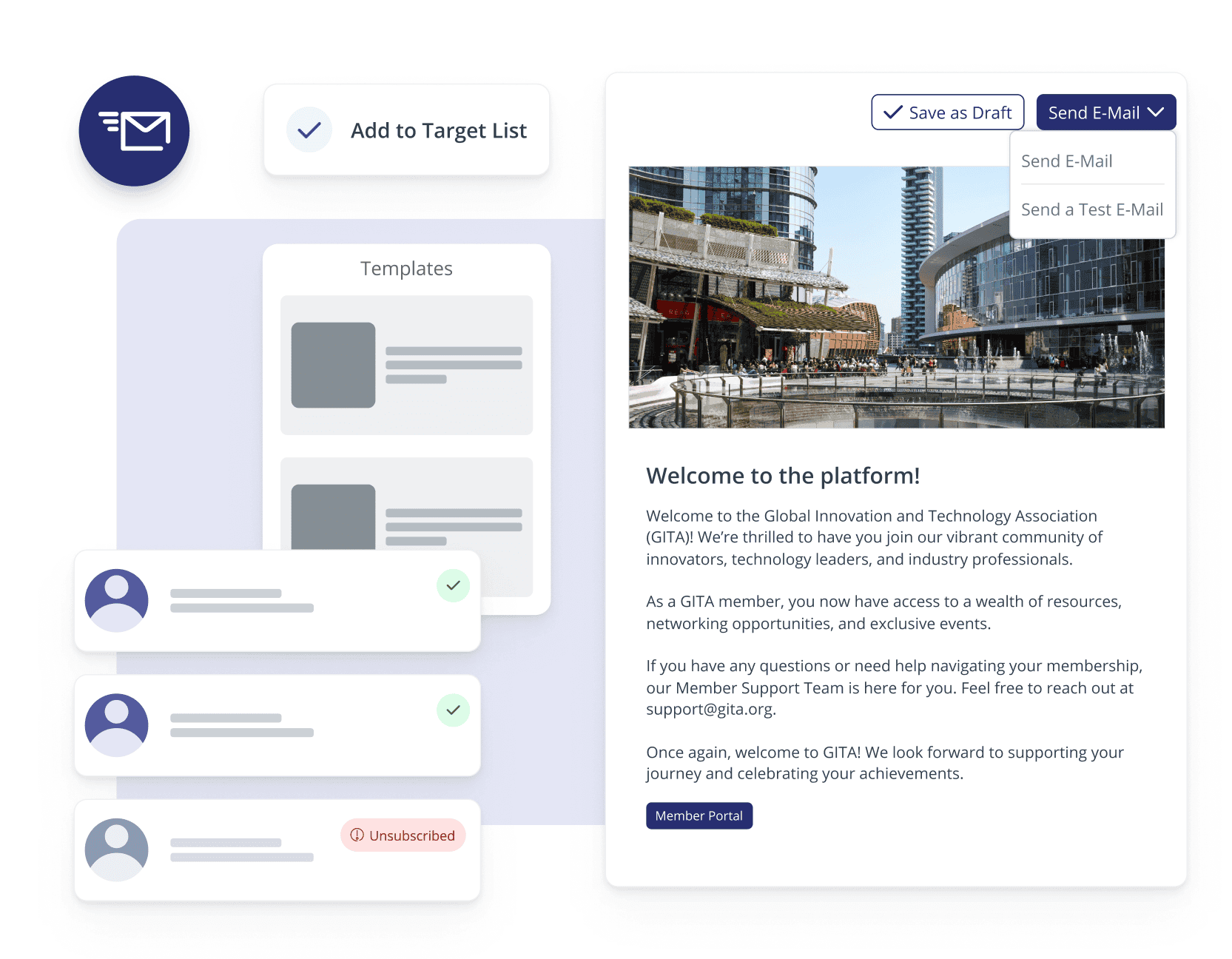 Screenshots User Mailing