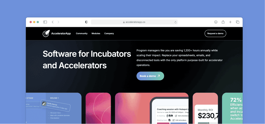 8 Best Accelerator Software Products in 2026