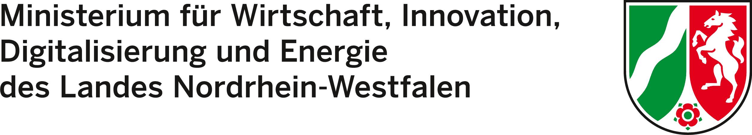 Logo North-Rhine-Westphalia Ministry for Economy, Innovation, Digitalisation and Energy